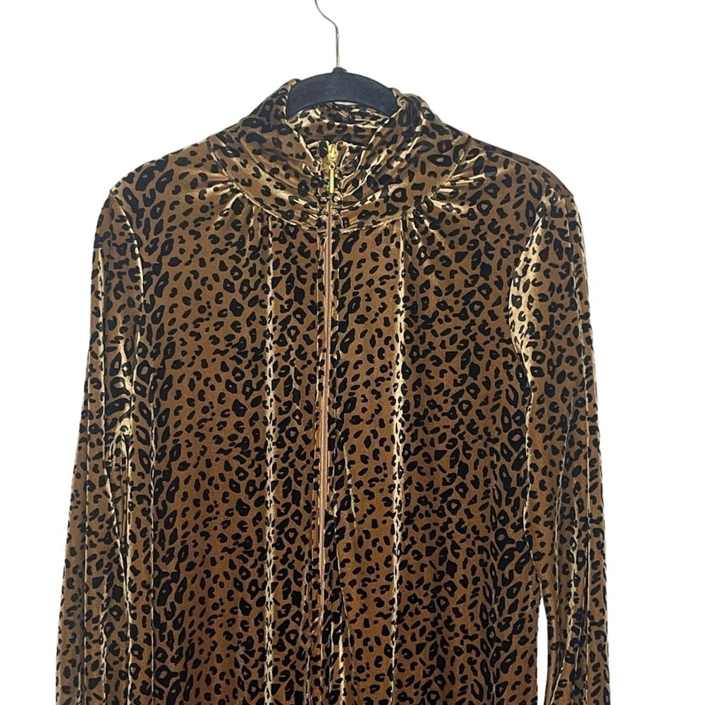 JOAN RIVERS Animal Print Robe - Picture 3 of 5